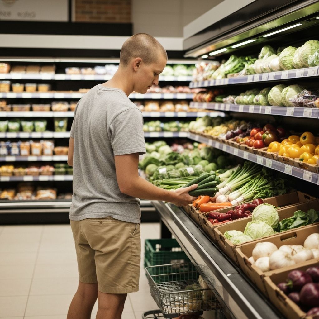 Shopping for groceries